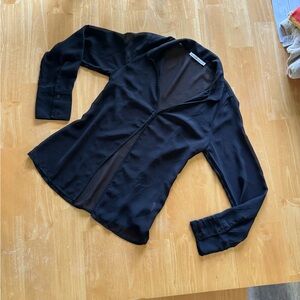 Sheer Black Abercrombie Top